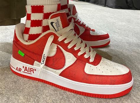 louis vuitton off white air force ones|louis vuitton nike af1.